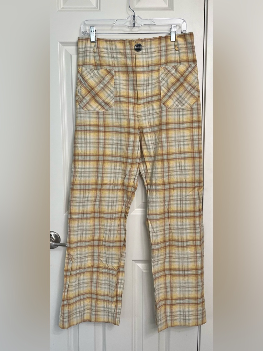 Böhme Noemie Plaid Pants NWOT - Picture 1 of 4